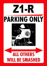 Z1-R PARKING ONLY